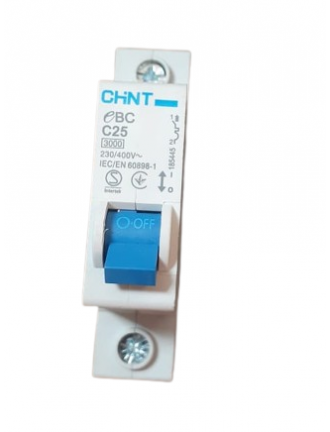  Chint Circuit Breaker, 25 A